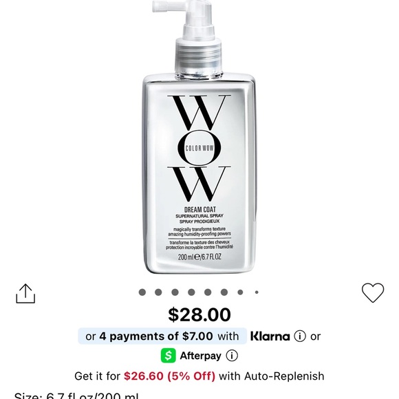 Color wow dream coat 200ml mostly full - Picture 2 of 2